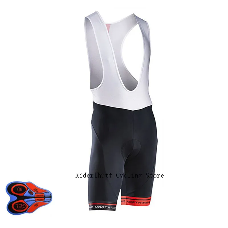as picture Northwave NW летние велосипедные шорты мужские Bib Tight костюм для велосипедного спорта hombre 9d гелевое стеганое белье Велосипедное шорты - Цвет: as picture