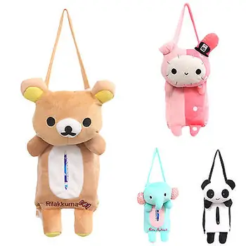 

2015 Lovely Cute Rabbit Bear Elephant Panda Home Office Car Auto Automobile Tissue Boxes Cover Napkin Paper Towel Holders Cases