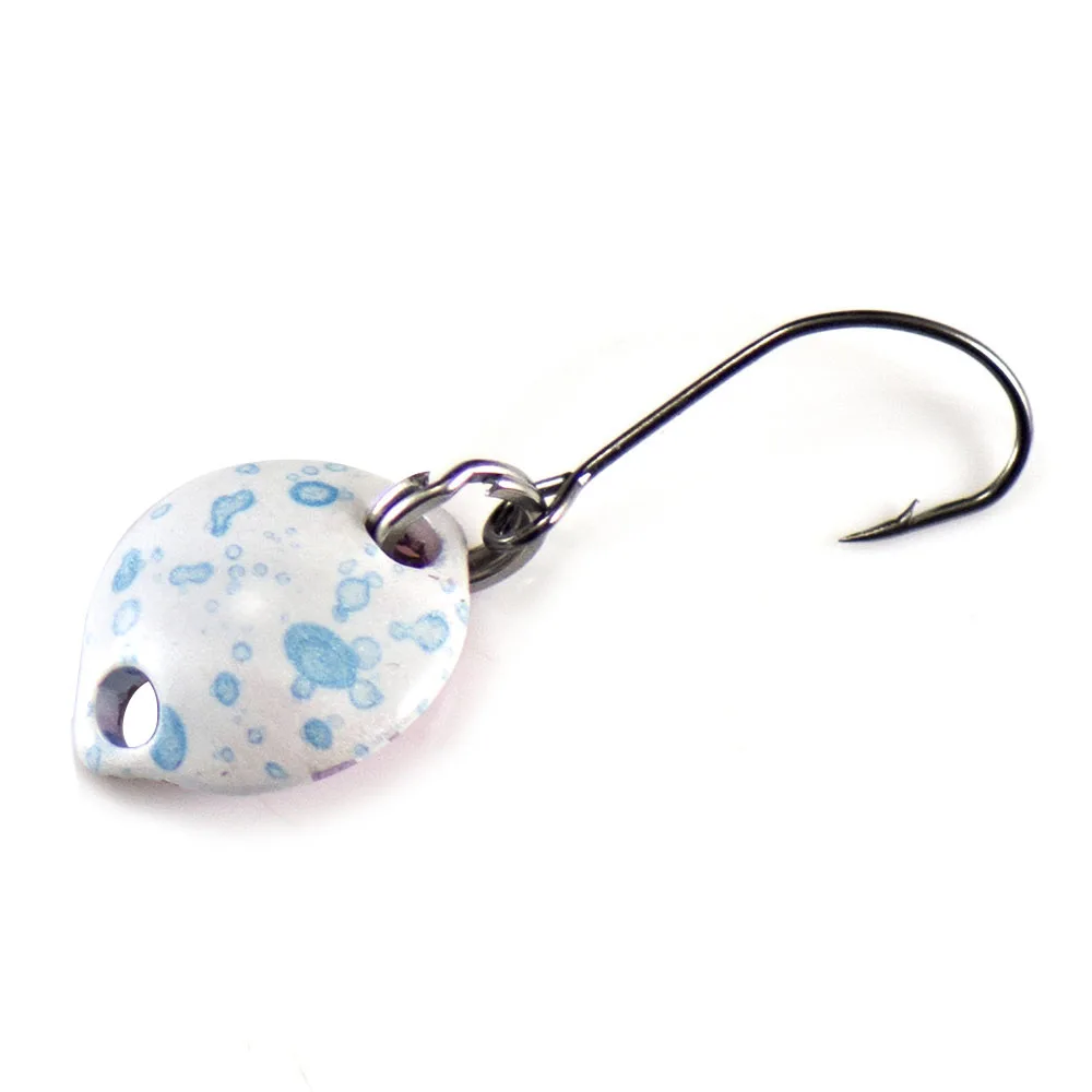 Countbass Casting Spoon With Korean Single Hook, Size 14x11mm, 1.6g 1