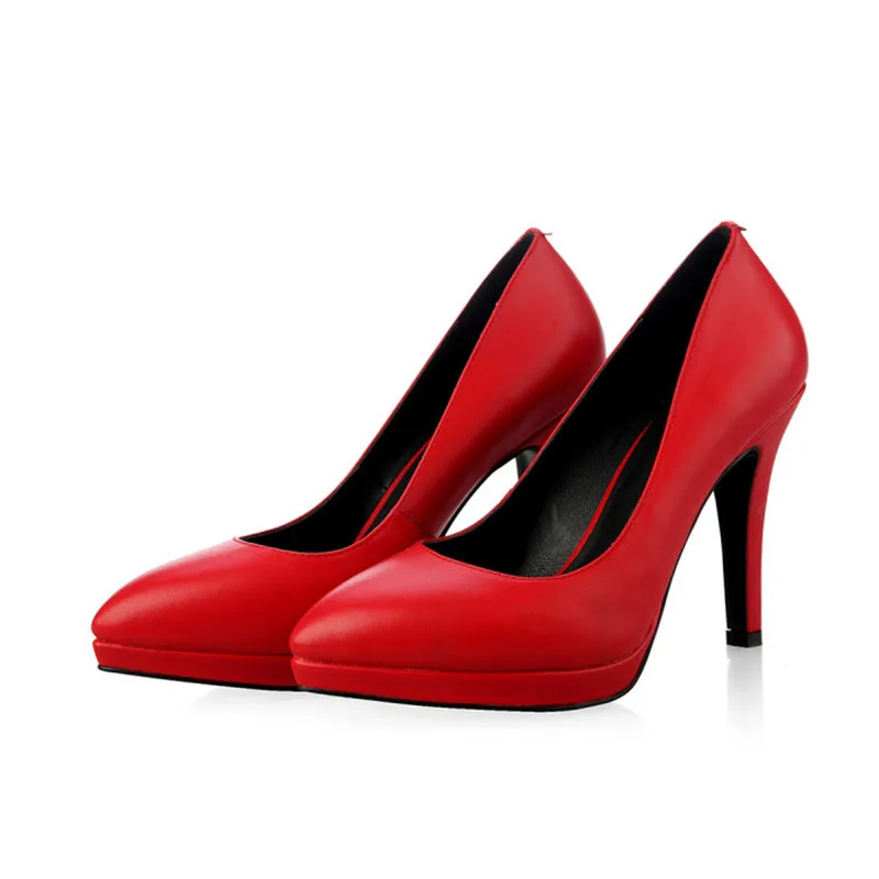 red dress shoes womens