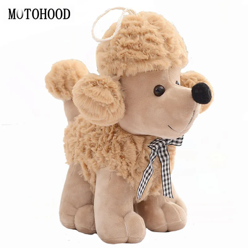 

MOTOHOOD 20 30 40 cm Kawaii Stuffed Plush Toys Dogs Poodle Kids Soft Toys For Children Boys Girls Sleeping Doll Birthday Gift