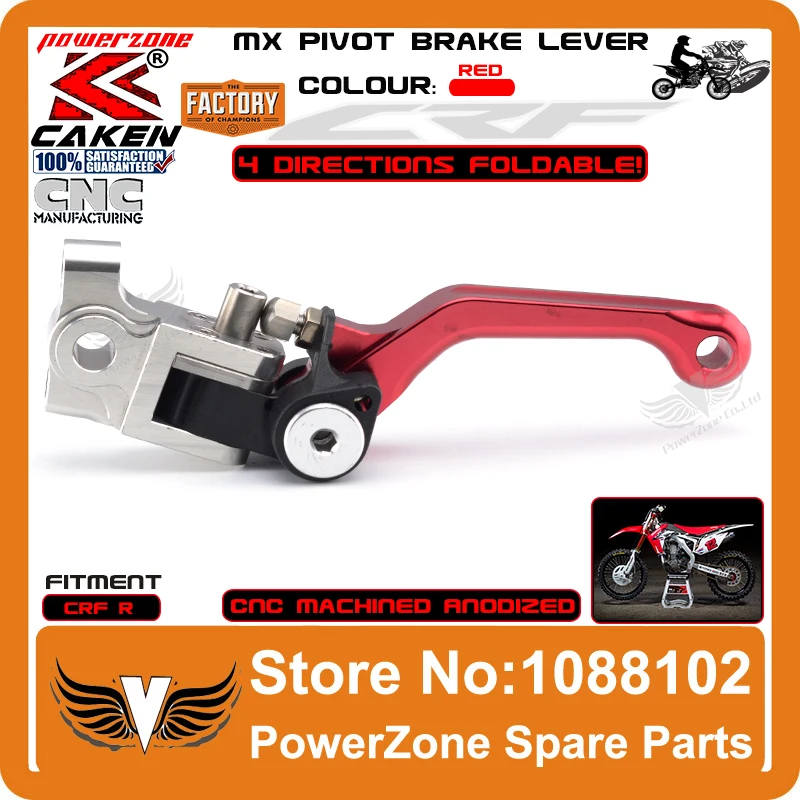 Складной поворотный тормозной рычаг MX 4 направления подходит для CRF250R CRF450R 07 15 CRF