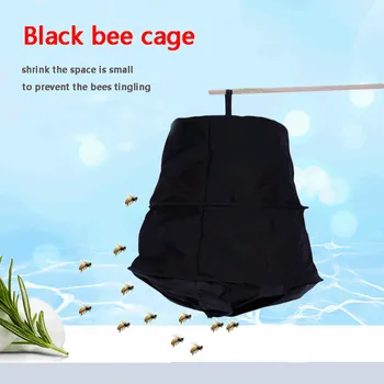 

3 Layers Wild Bee Catching Cage Beekeeping Tools Thicken Canvas Fabric Wild Bee Swarm Trap Tempt Recruit Bee Collection Tool