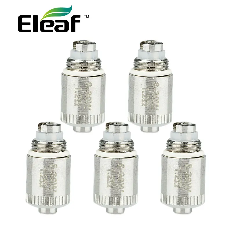 

25Pcs Original Eleaf GS-Air Coil Head Vaporizer KA1 1.2ohm Pure Cotton Wick Coil eCigarette for Eleaf GS Air Atomizer iSmoka