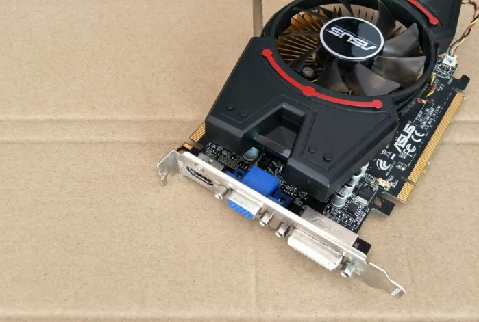 video card in computer Used, original ASUS GTS450 1024M DDR3,100% tested good. latest gpu for pc