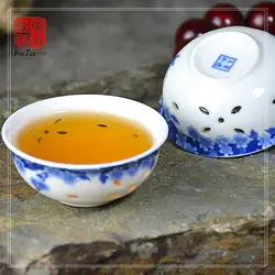 3 шт. 40 мл выдолбленные прозрачный Чай, Цзиндэчжэнь синий и белый Керамика Чай, чашка для Чай