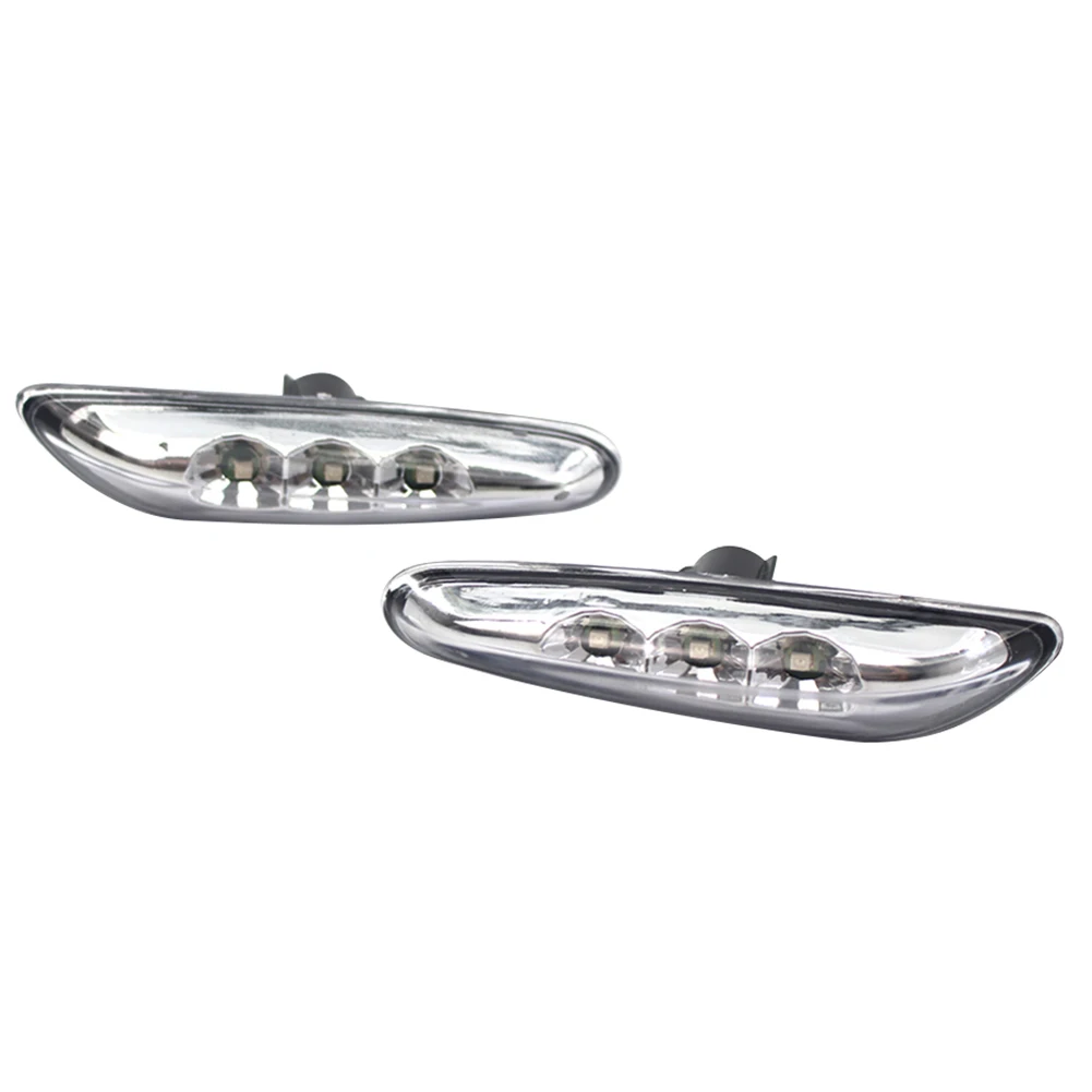 

1 Pair Car LED Side Marker Lights Turn Signals Lamp for BMW E82 E88 E60 E61 E90 E91 E92 E93 M8617