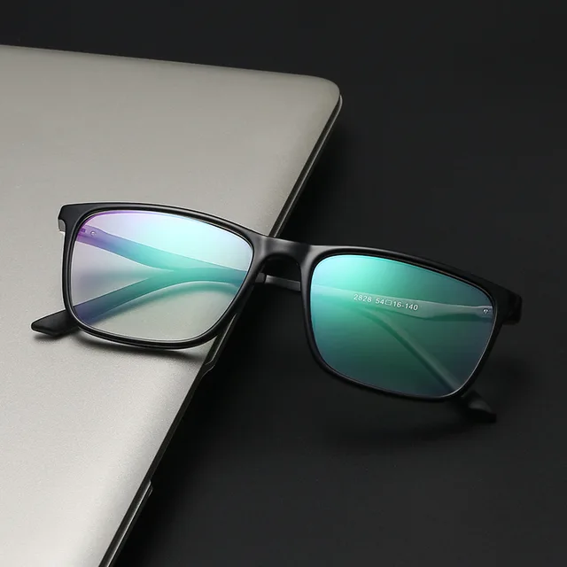 Best Price 2018 Fashion Anti Blue Ray Glasses Light Frame Coated Lens Blue Blocking Computer Glasses Reading Eyewear Flat Mirror Goggles