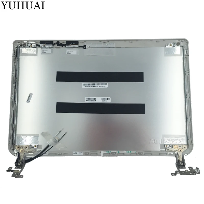 Новая верхняя крышка для Toshiba Satellite E45T-B ЖК-задняя крышка H000068600 13N0-VPA1U01 серебристый