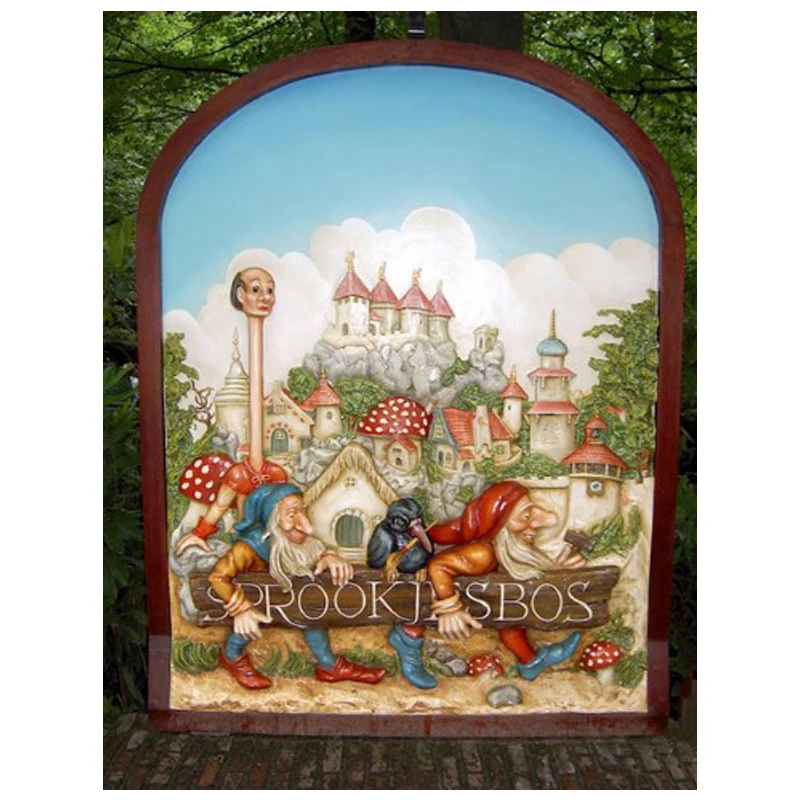 

Diamond Mosaic Photos of Rhinestones Full Square /Round 5D DIY Diamond Painting Efteling park Diamond Embroidery sale Decor FG95