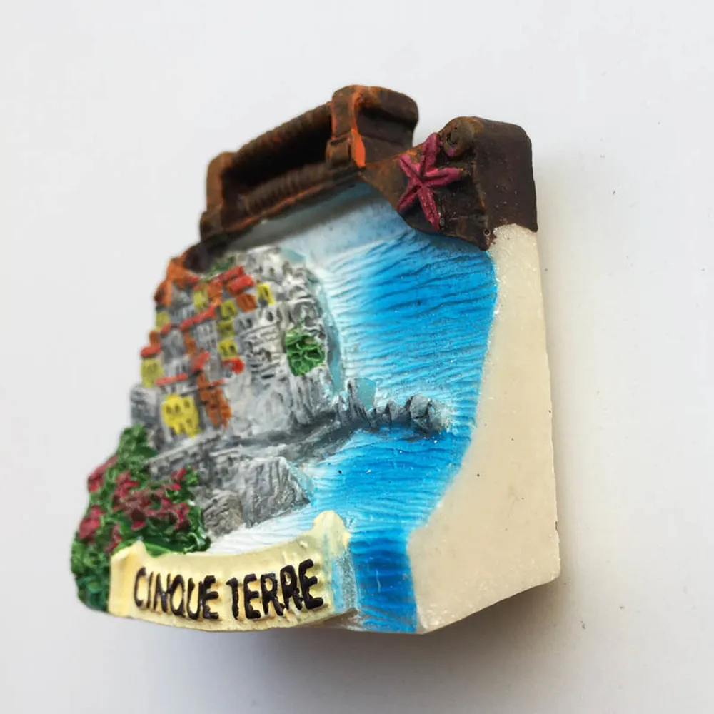 BABELEMI 1 шт. креативный Итальянский Сувенир Cinque Terre для путешествий магниты на