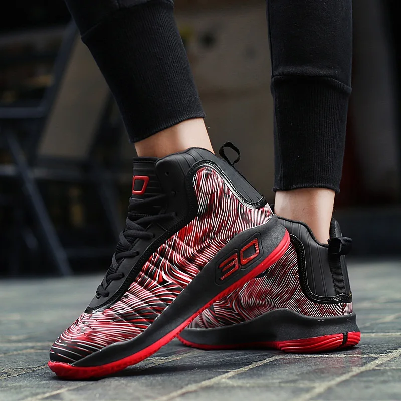 JINBEILEE Couple Sports Running Shoes Wear Shock Absorption Casual Sports Shoes Combat Student Couple Basketball Shoes