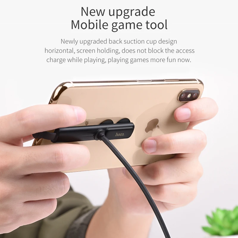 HOCO 90 درجة USB كابل الشاحن ل فون X XS ماكس XR المحمول لعبة كابل 8Pin سريع كابل شحن ل فون 8 7 6 الهاتف كابل