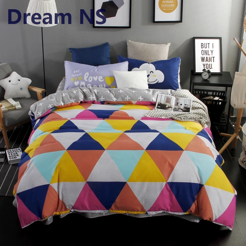 Buy Dream NS Rainbow Geometric Bedding Set 2pcs
