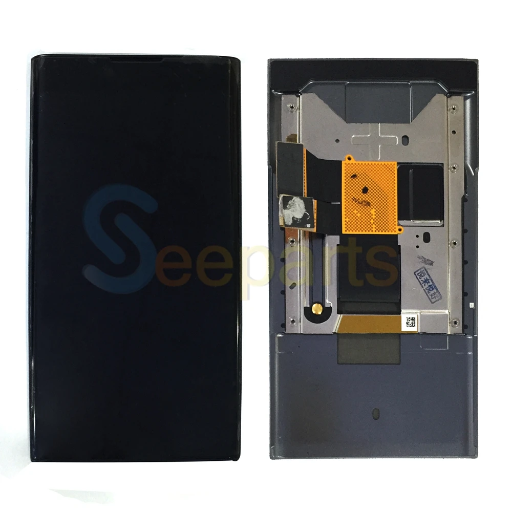 9000022- BlackBerry Priv lcd assembly with frame black(1) - 