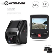 T690C Hidden Cámara Del Coche DVR 170 grados Dash Cam 2160 P UHD Novatek 96663 GPS Maderero G-sensor Video Del Coche de Conducción Grabadora blackview