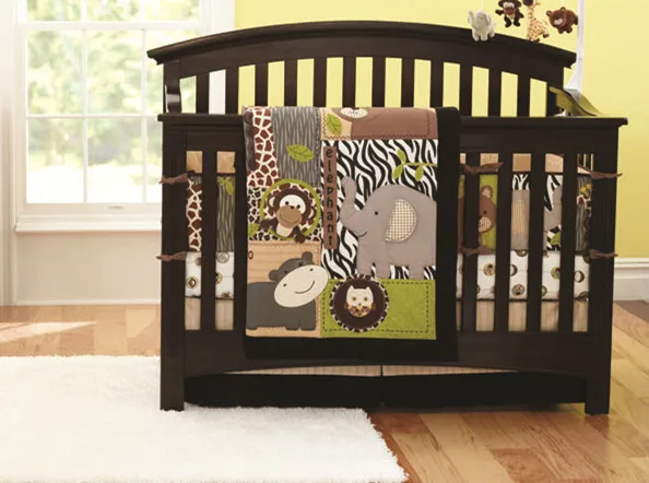 baby crib bed skirt