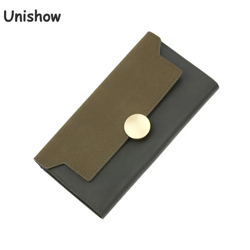 

2019 Women Wallet Matte Leather Wallet Female Long Purse Ladies Phone Wallet Clutch Brand Designer Girl Coin Purse Card Holders
