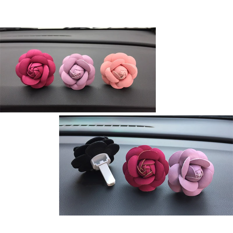 

1pc Fashion Car Flower Clip Air Freshener Outlet Vent Perfume Clip Scent Smell Diffuser Gifts Auto Decoration Car Styling