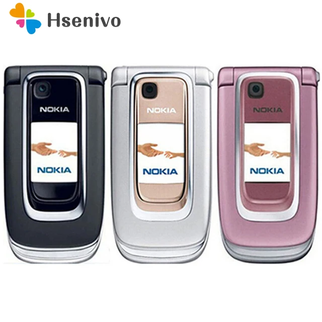 Best Price Refurbished Original Nokia 6131 Mobile Phone 2G GSM Unlocked Flip Phone English Arabic Hebrew Russian Keyboard Free shipping