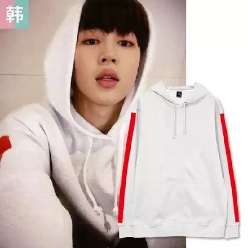 Mainlead Kpop BTS Jimin Кепки толстовка Bangtan Boys Wings Свитшот унисекс с капюшоном