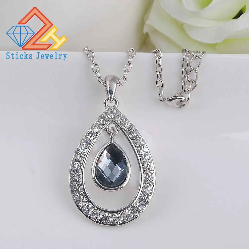 

(1 pieces / lot) 100% zinc alloy rhinestone pendant
