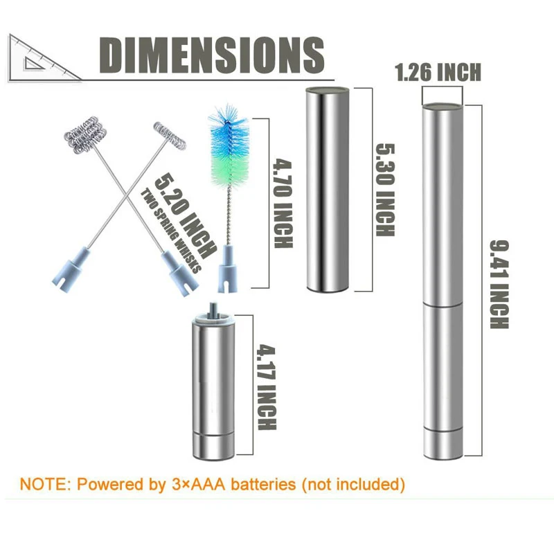 Kbxstart Мини Портативный Ручной многофункциональный вспениватель молока с одним пружинным венчиком и тремя пружинными венчиками молочный вспениватель миксер