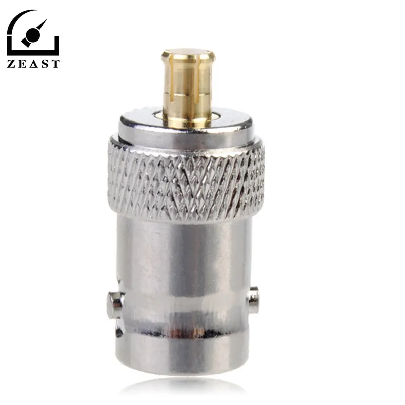 

BNC Male Jack To Dual Alligator Clip Oscilloscope Test Probe Cable Convert To MCX plug 50 Ohm
