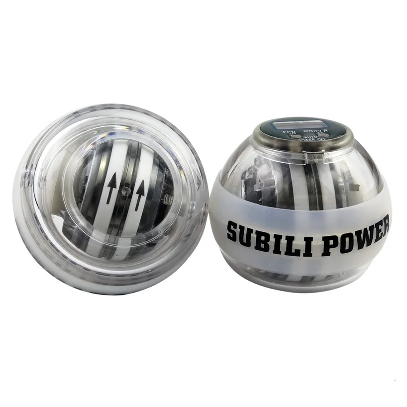 

New Trainer Relax Gyroscope Ball High Quality Wrist Muscle Power Ball Gyro Arm Exerciser Strengthener LED Fitness Equipments