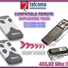 Телеком-передатчик SLIM2, SLIM4 433,92 МГц дистанционный Замена