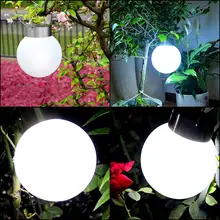 Открытый светодиодный шар на солнечных батареях Подвесная лампа Холла дорожка парк зал путь садовый светильник