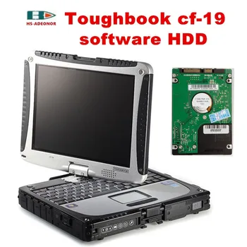 

notebook i5 4g CF19 and HDD with the latest software for car diagnostic tools MB STAR C4/C5 OBD connector DHL free shipment