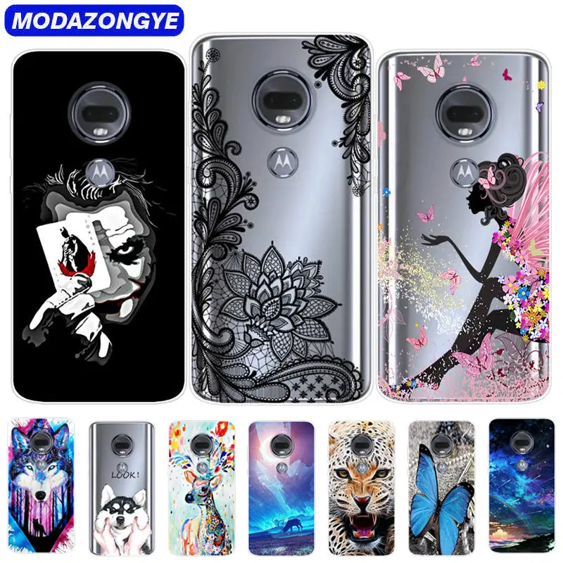 

Case Motorola Moto G7 Play Phone Case Silicone Soft TPU Cartoon Back Cover Case Moto G7 Plus G 7 Play Power G7Play G7Plus Cover