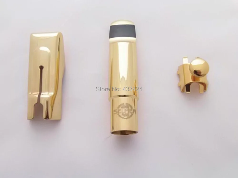

Advanced SELMER A series ALTO E flat Eb SAX Metal Mouthpiece # 7 for Saxophone Beginner GOLD plated Saxe