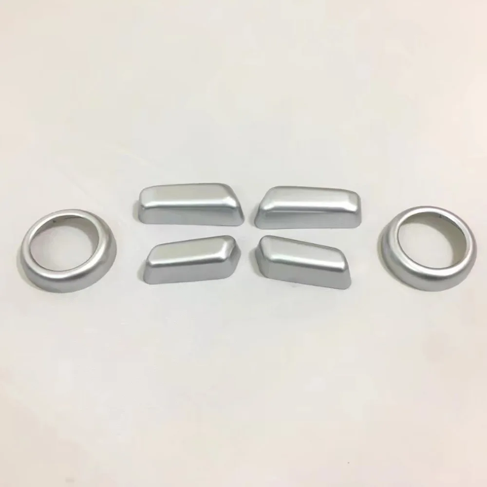 

MONTFORD For Volvo XC60 XC 60 2018 2019 ABS Matte Seat Adjustment Button Switch Cap Cover Trims Only For Left Hand Drive 6Pcs