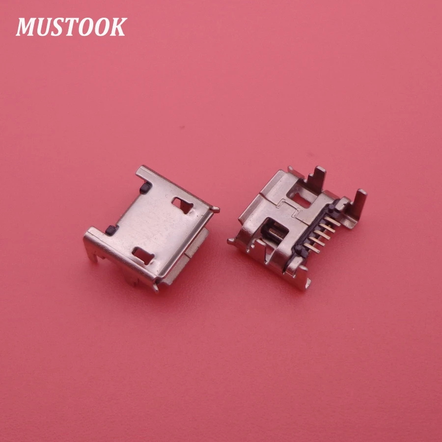 500 шт./лот Мини Micro USB Зарядка Синхронизация данных Разъем питания для планшета Vizio
