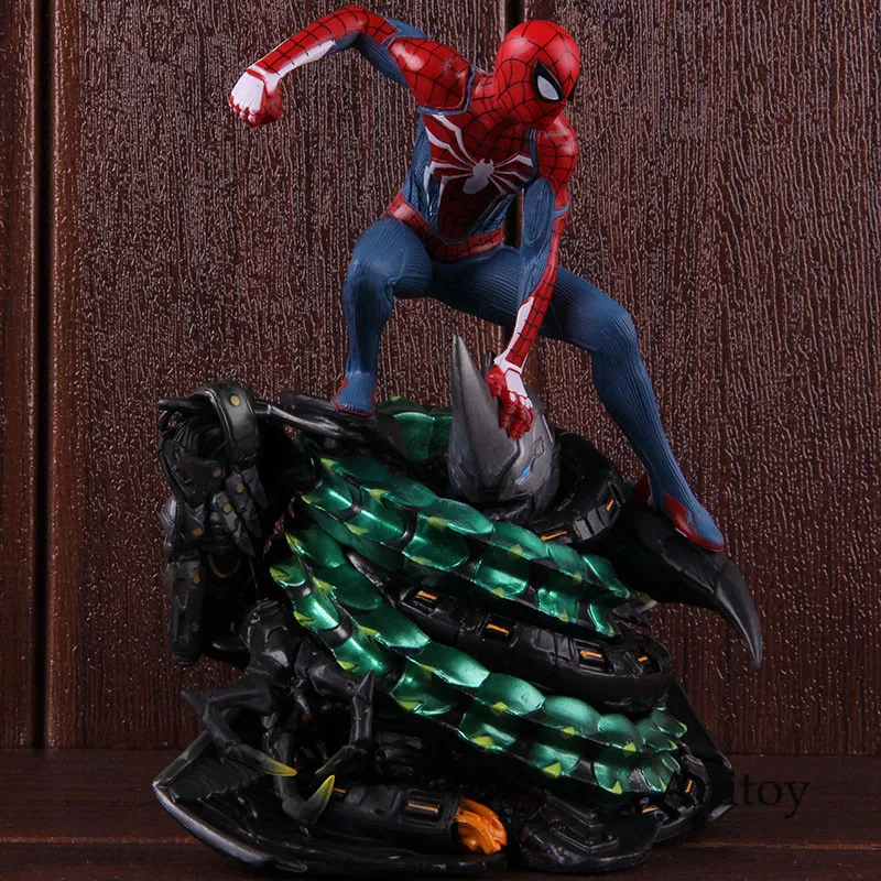 Человек-паук PS4 статуя человека-паука Фигурка Человека-паука Модель Коллекция игрушек на Playstaion