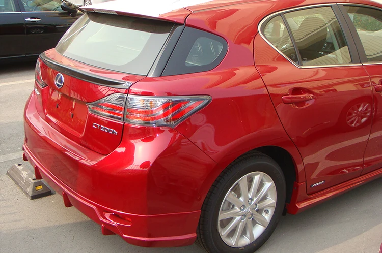 

For Lexus CT200H 2011-2017 Rear Wing Spoiler, Trunk Boot Wings Spoilers Gray primer ABS 3M Paste