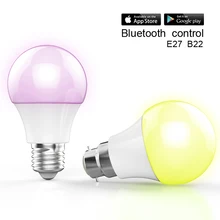 JXSFLYE Magic Blue 4.5W E27 RGBW Led Light Bulb Bluetooth 4.0 Smart Lighting Lamp Color Change Dimmable AC90-240V for Home Hotel JXSFLYE Magic Blue 4.5W E27 RGBW Led Light Bulb Bluetooth 4.0 Smart Lighting Lamp Color Change Dimmable AC90-240V for Home Hotel