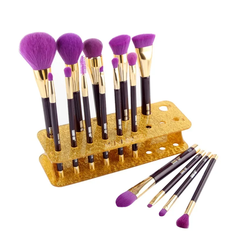 Buy 4 Colors 15 Holes Cosmetic Makeup Brush Storage