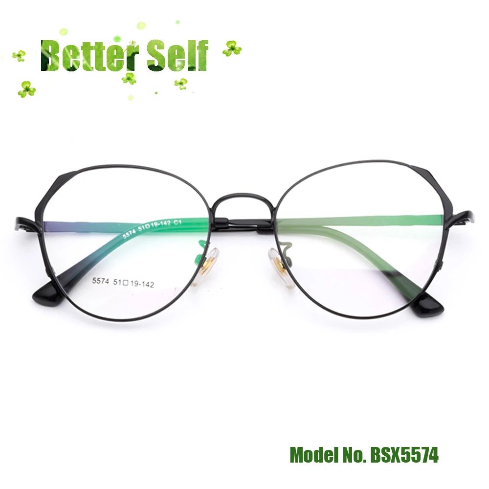 

Full Rim Spectacles New Arrival Optical Frames BSX5574 Can Do Prescription Lens TR90 Lace Decorate Eyewear