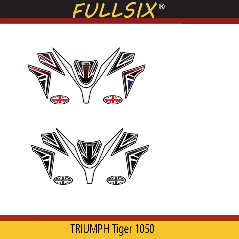 

Front Fairing Motor Number Board 3D Gel Protector for TRIUMPH Tiger 1050
