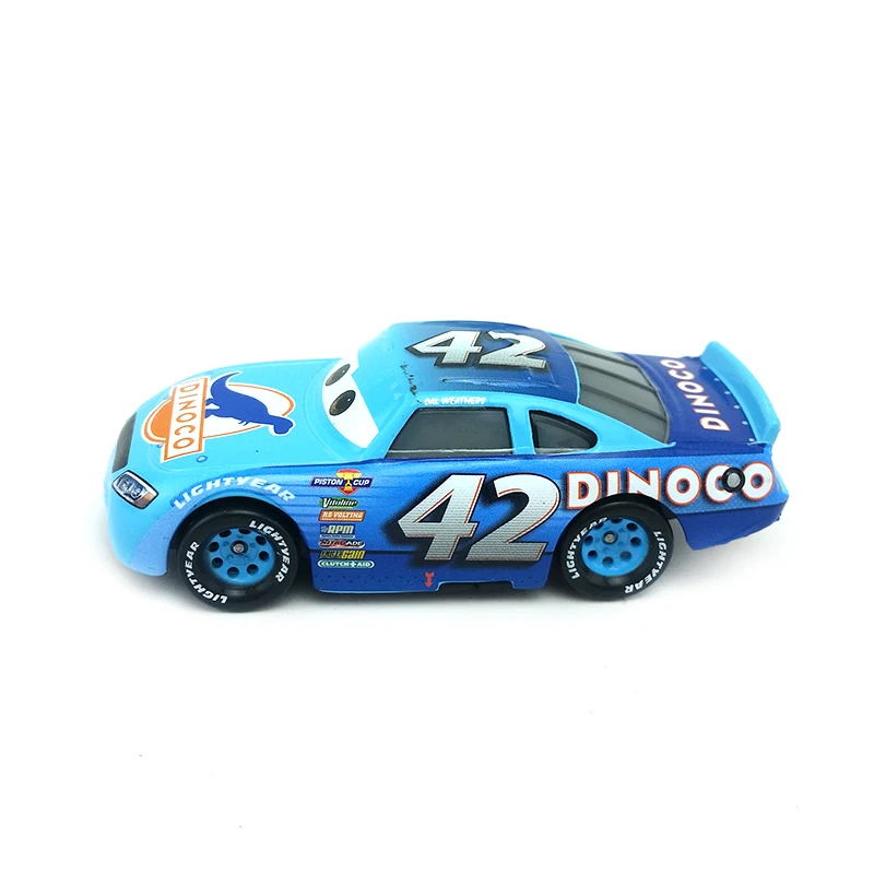 Disney Pixar Cars 3 No.42 Cal Weathers 1:55 литье под давлением из металлического сплава Игрушечная