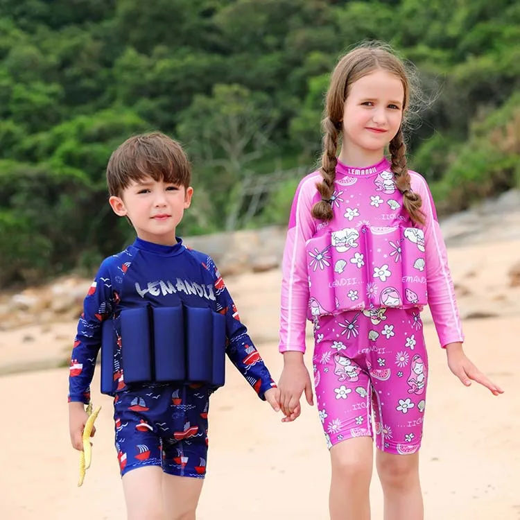 

Swimsuit One Piece Bathing Suit Swimsuit Beachwear Children Girl Inflatable Pool Float Swimwear for Boys and Girls