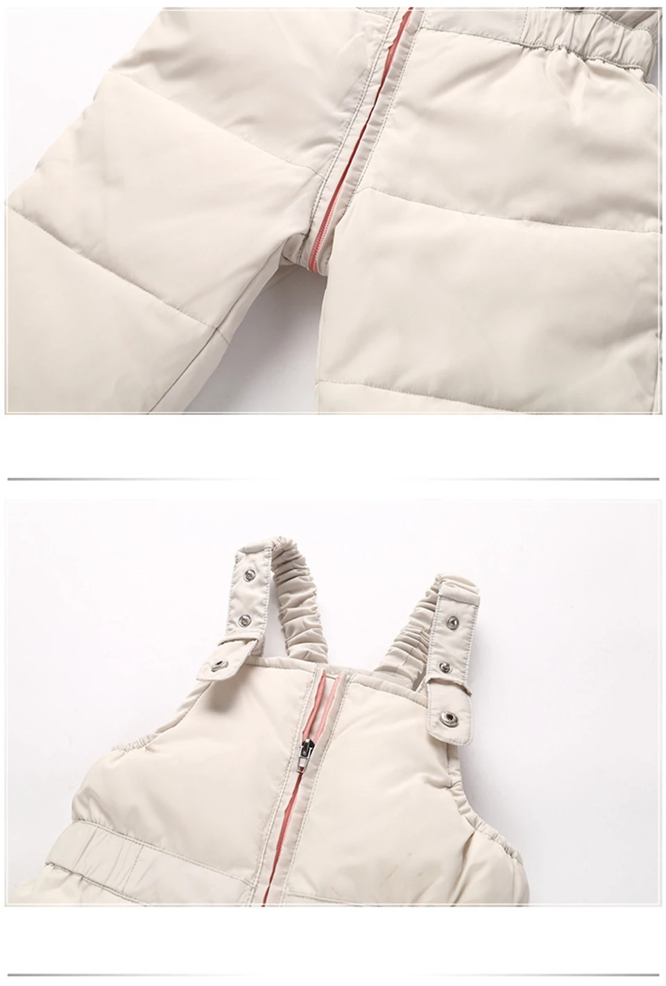 Winter Children's Clothing Sets Suit Kids Warm Baby Boy Ski Suits Snowsuits Girl Down Jackets Outerwear Coat+suspender Jumpsuit