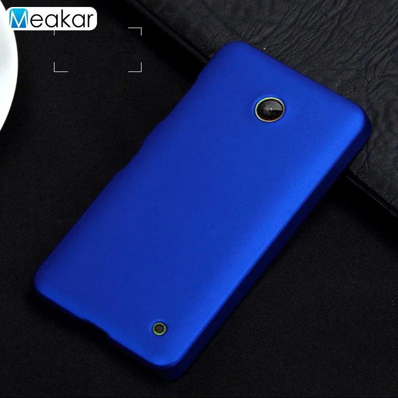 Coque 4.5For Nokia Lumia 630 чехол с подставкой и отделениями для карт для Nokia Lumia 630 635 двойной RM-978 RM-974 RM 978 974 чехол для телефона чехол-лента на заднюю панель - Цвет: blue