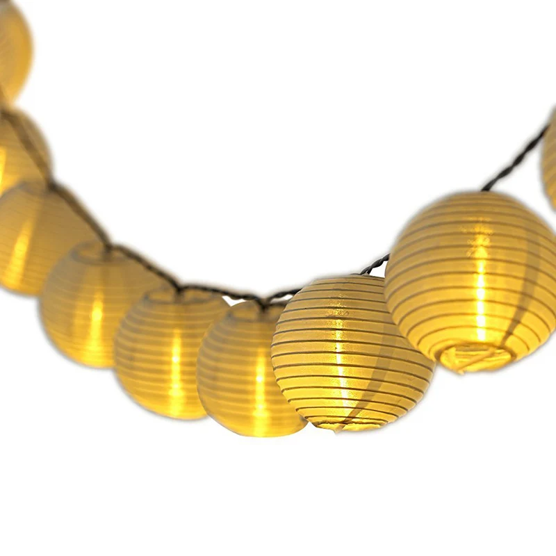 

Outdoor String Lights 6.5M 30 LEDs Lantern Solar Powered Waterproof Lights for Garden Patio Yard --M25