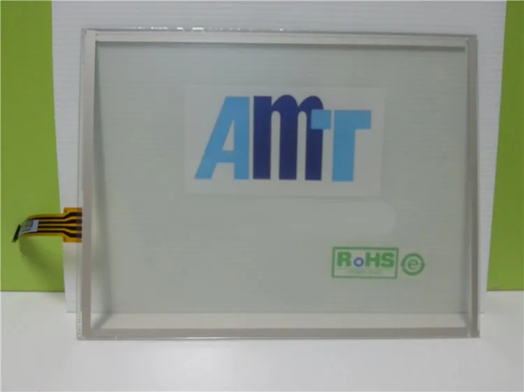 AMT9537 AMT 9537 10 4 inch 4 wires Resistive Touch Glass Panel For machine Repair New