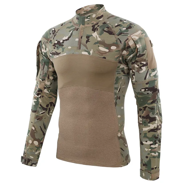 SQING Military Tactical Uniform Combat Camouflage Plus Size Army