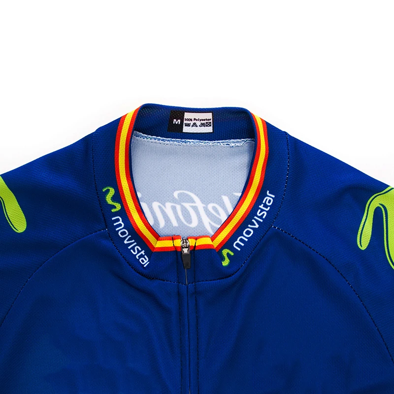 10 цветов MOVISTAR велосипедная команда Джерси Ropa Ciclismo мужская летняя быстросохнущая профессиональная велосипедная одежда для мужчин велосипедная Одежда для верховой езды